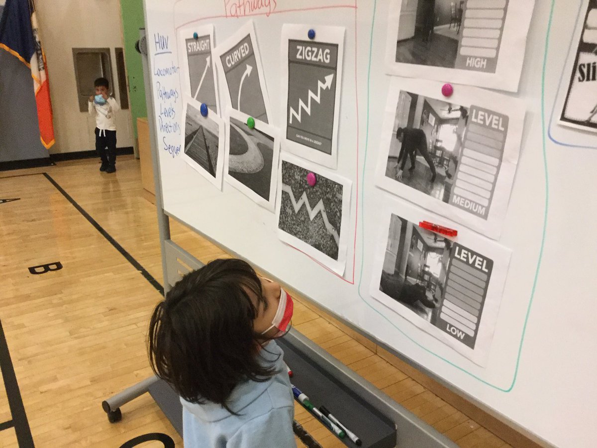 361PE's tweet photo. This week marked the end of our Movement Ideas unit. I am so proud of all of my K-2 students for showcasing all of the movement ideas they have learned. They were able to create and traverse their very own amazing obstacle courses! #PS361Q #STEAM https://t.co/neXSlkOZbr