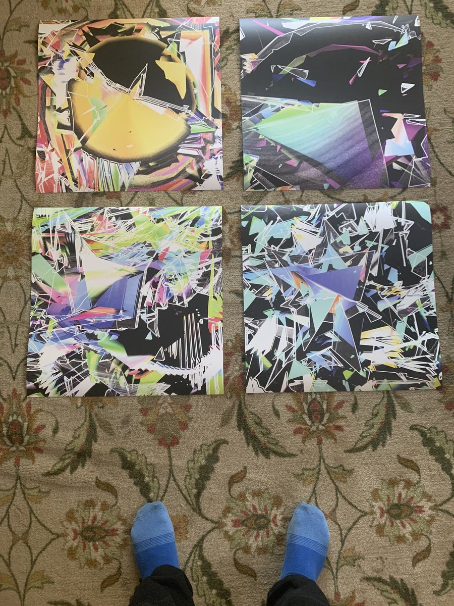 GlatchByGage's tweet photo. This is only part of what you get in the mail when you become a primary owner of one of the first 100 Glatchesโฆ coming soon to OpenSea! Jan 1st ๐
#NFT #NFTs #NFTart #NFTartist #NFTcollection #NFTcollectors #NFTCommunity #NFTcollector #generativeart #touchdesigner #GLATCH https://t.co/r8pv3bIAvO