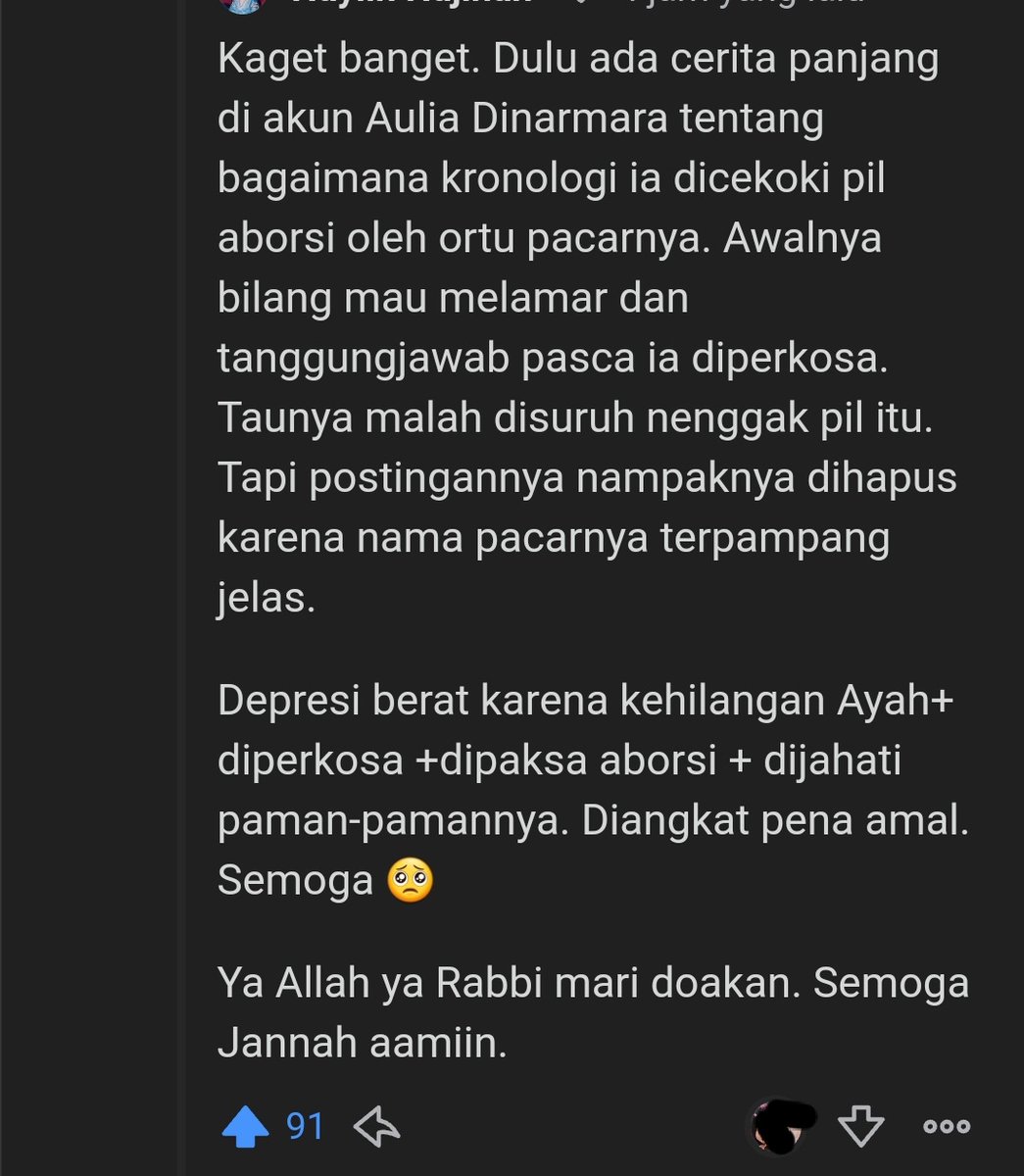 mimikth95's tweet photo. rest in peace kak💞
dunia terlalu jahat ya?
yang tenang yaa kak di sana ya
nangis banget baca kisahnya😭😭

#SAVENOVIAWIDYASARI https://t.co/Mti0oCtF96