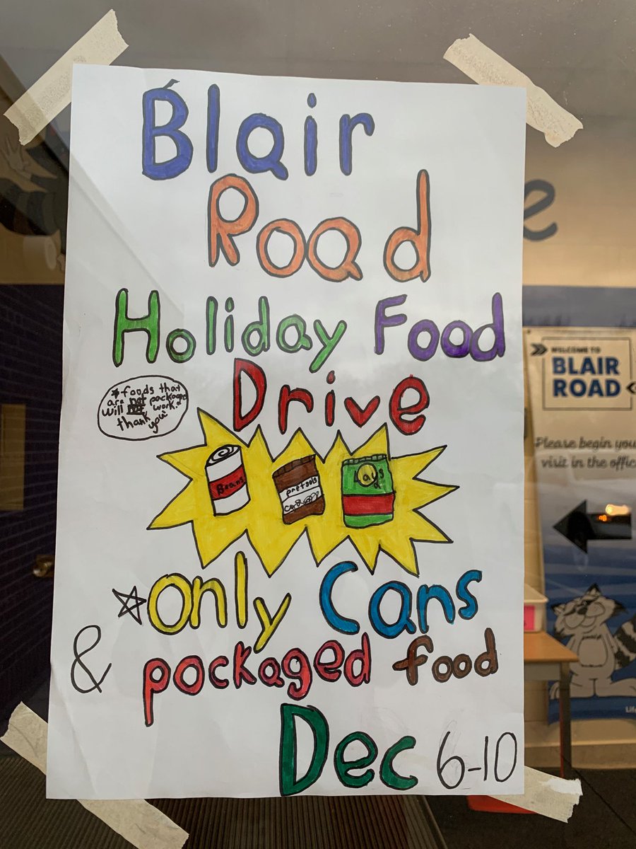 Bandits are ready for next week's holiday food drive!  Please consider donating in support of the Cambridge Food Bank