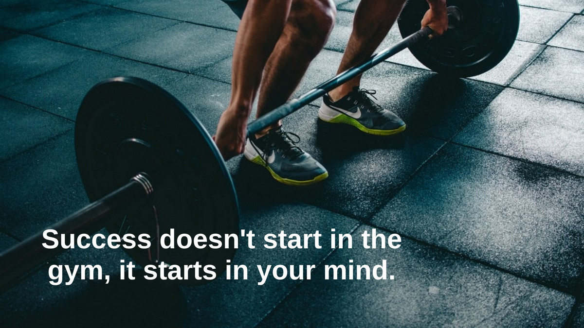 Success doesn't start in the gym, it starts in your mind. #fridayfitness #fridaythoughts #lifelessons #motivationalquotes #inspirational #motivational #wordstoliveby #quotestoliveby #fitness #gymlife #exercise