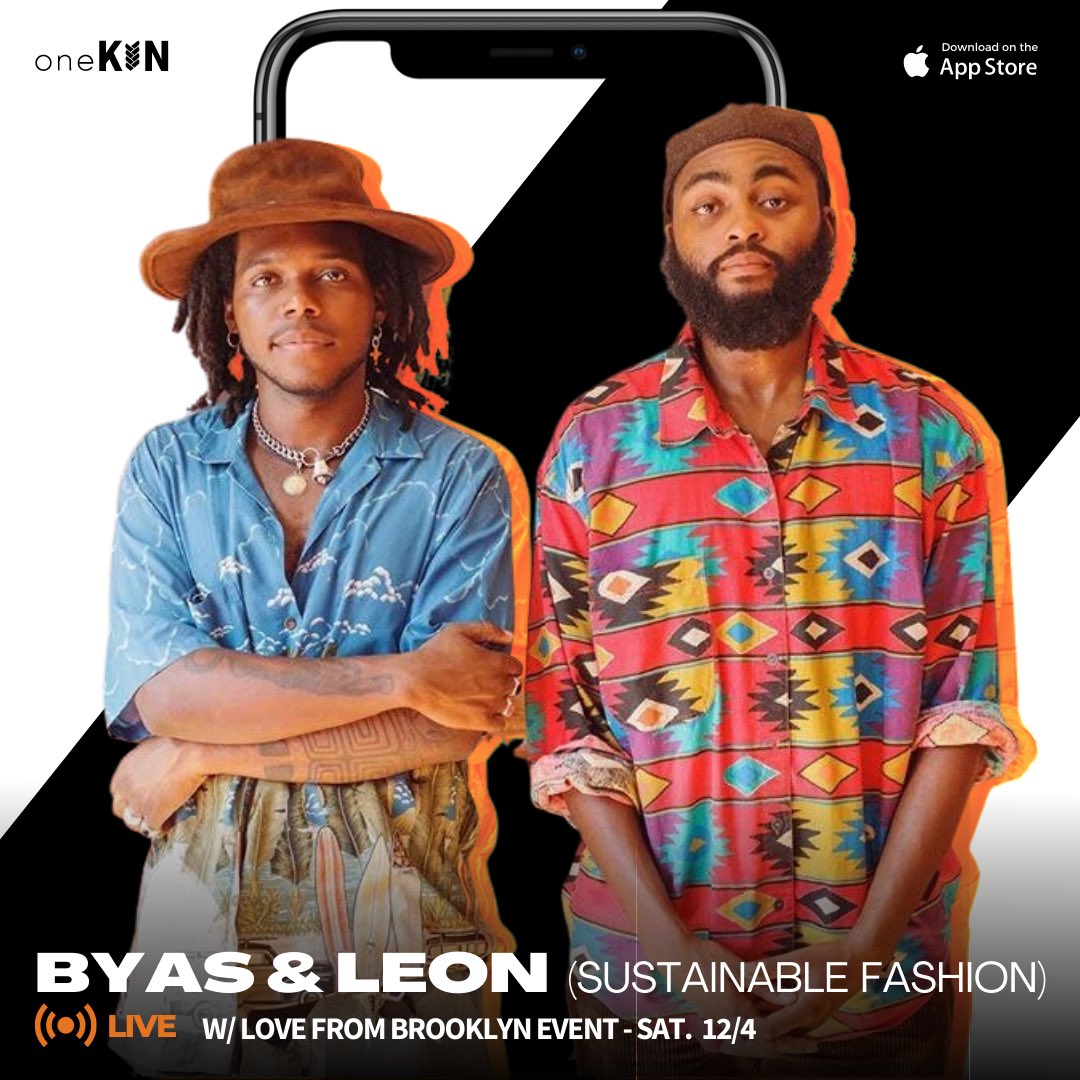 _oneKin's tweet photo. We've got a fire line up, KINfolk! Here are the local NYC brands you can expect to see and connect with this Saturday via our app.

✨@byasleon - Sustainable fashion
✨@marcia_creates - Fine + wearable art
✨@chabellagomezcollection - Sustainable, multi-wear + designer womenswear https://t.co/pUaaEPnwNs