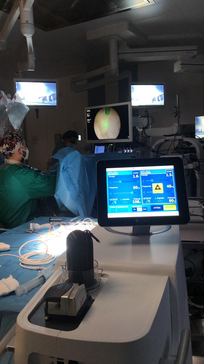 VittorioPuntoni's tweet photo. #mosestech #mosestechnology #pulse120h #lumenis #bostonscientific #prostata #MoLEP #rirs #litotrissia #olmio #laser #villabetania #caosrl #automodulazione #impulso https://t.co/QGaxMAST91