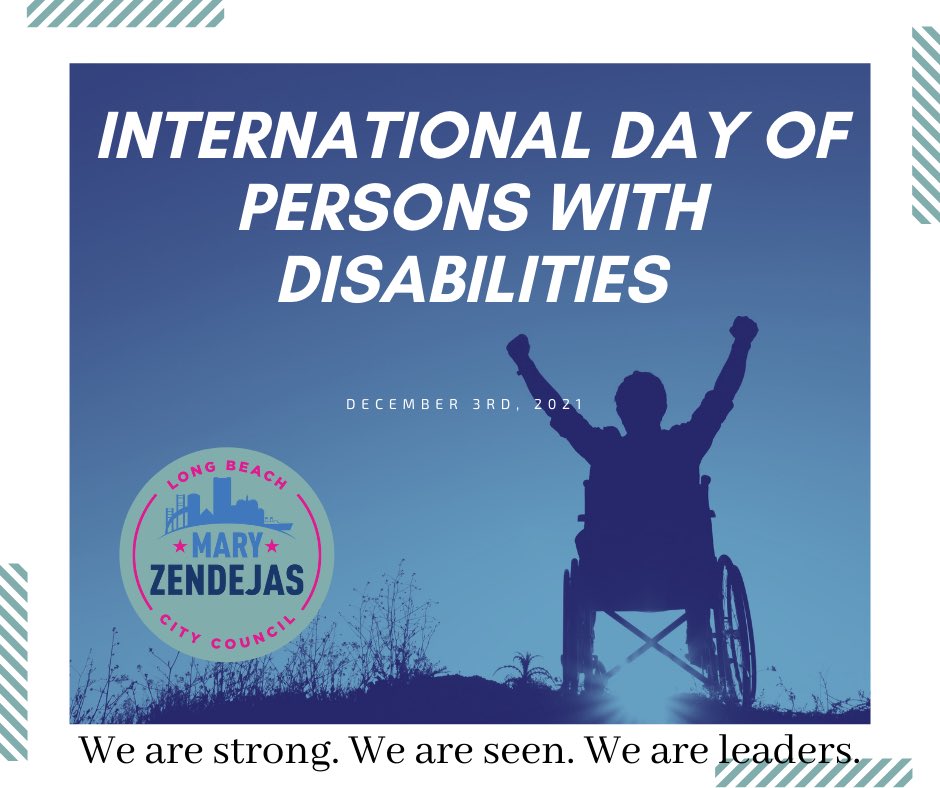 To all my beautiful persons with disabilities, remember you are strong, you are seen, & you are a leader!💙 We are a global community that continues to break barriers across all areas of life & that is, without a doubt, to be celebrated & applauded today & always! #IDPD2021 💙💙