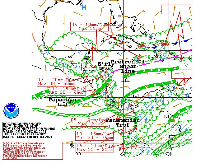RudyMeteo's tweet photo. Bonsoir à tous !
Un creux en altitude devrait amener un #frontfroid sur le sud-est de Cuba et les iles Turques et Caïques. La #ShearLine précédent le front sera sur l’ile ce soir et favorisera des pluies principalement sur le Grand Nord et l’ouest de la presqu’ile du Sud. https://t.co/xmQySUUy93