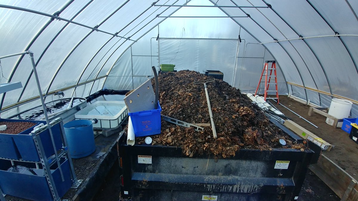 Started collecting data today in the greenhouse at CERF <a href="/villageofminoa/">Village of Minoa</a>. Huge support from Eric, Josh and John. Research projects focus on aquaculture, thermodynamics and aquaponics. Stay tuned to see the progress of these amazing students. <a href="/PHerringtonSci/">Pamela Herrington</a> @GregAvellino