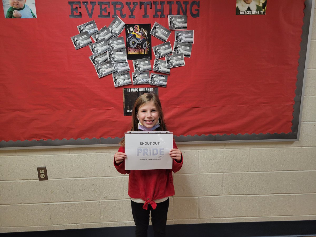 MrBriggs70's tweet photo. Shout out to Bailee this week!  Amazing job always working hard and having a positive attitude!  Also shout out to Laila for being chosen by her classmates for Student of the month!  Both are very deserving of the awards! @BCSDHuntington #Brunswickpride https://t.co/lBQlx2DGlj