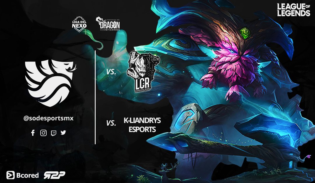 Hoy se gana en <a href="/LigaDelNexo/">Liga del Nexo</a>
🐉😎🎮🇲🇽

#kiddos Vs. LEVIATHAN VRY ESPORTS &amp; K-LIANDRYS ESPORTS

#GOKIDDOS #SODWINS <a href="/bcored/">Bcored</a> <a href="/Ready2PlayMedia/">Ready 2 Play</a>