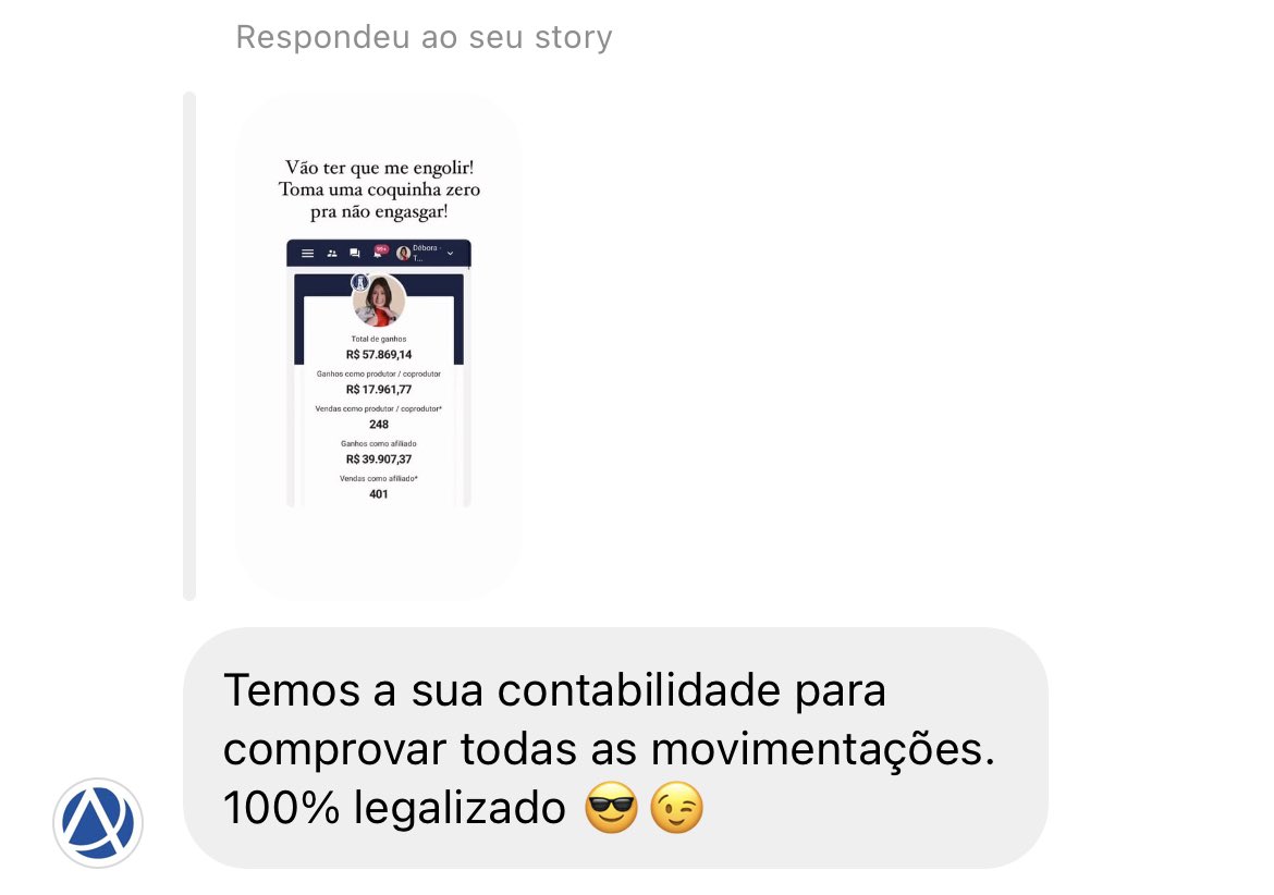 torresdebora's tweet photo. Pra encerrar com chave de ouro, printezinho do meu contador. Impostos todos pagos e em dia do meu “trabalho cr1m1n0s0”. 😘 https://t.co/CJQLH2F9EQ
