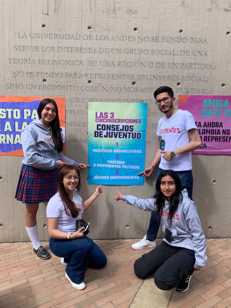 creyentescol's tweet photo. ¡Seguimos Creyendo en la transformación! Estamos presentando nuestras propuestas hoy en la Universidad de Los Andes. ¿Qué esperas para apoyarnos?

#SomosCreyentes https://t.co/yoK6uisEUc