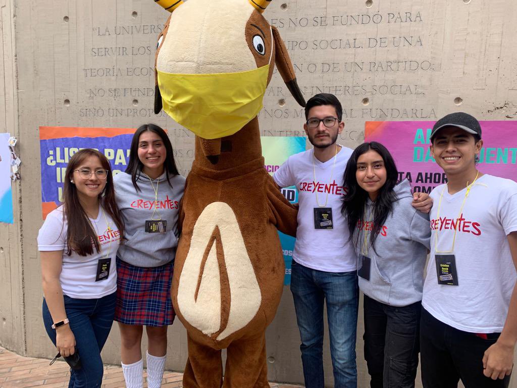creyentescol's tweet photo. ¡Seguimos Creyendo en la transformación! Estamos presentando nuestras propuestas hoy en la Universidad de Los Andes. ¿Qué esperas para apoyarnos?

#SomosCreyentes https://t.co/yoK6uisEUc