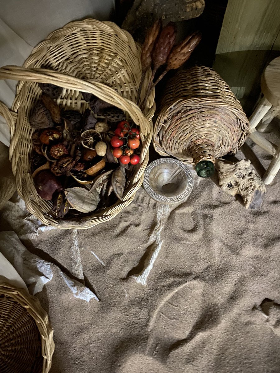 SchoolPriest's tweet photo. We’ve made progress today on our fully immersive nativity event - here’s the observatory of the magi, Joseph’s workshop and Mary’s home.  Please pray that the young people hear afresh the news of Christ’s birth.  @StTeilos @MonmouthDCO @LlandaffDio https://t.co/kDs7OH2HMC