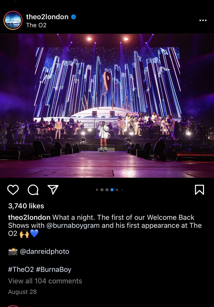 If3oluwa_j's tweet photo. Meanwhile o2 to your goat on IG : 

There are levels to this goat shii! 🐐 

#wizkidO2Day3 #wizkid #Wizkid02 https://t.co/cNFG5nOvp3