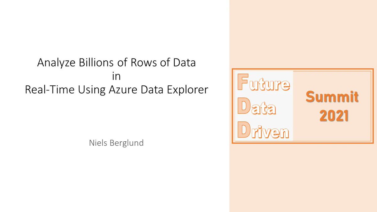 New post: "Interesting Stuff - Week 48, 2021".
Kafka &amp; billions of messages, Databricks  vs. Synapse, Azure Data Explorer goodness, and other interesting topics.
bit.ly/3HZXoMQ
#apachekafka #databricks #azuresynapse #bigdata #azuredataexplorer #MVPBuzz