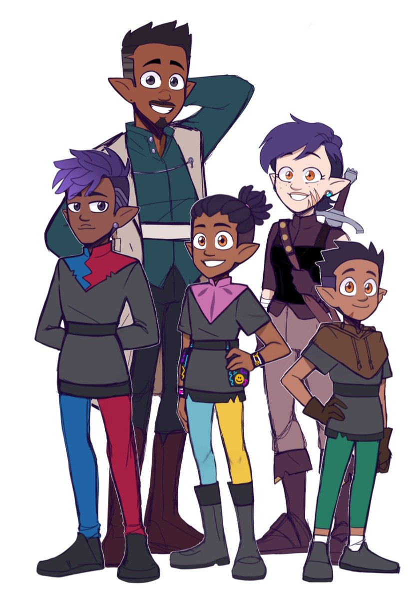 Konoe_Piru's tweet photo. Porter Family 💙⚔💜 https://t.co/EJ0TFQ9s3d