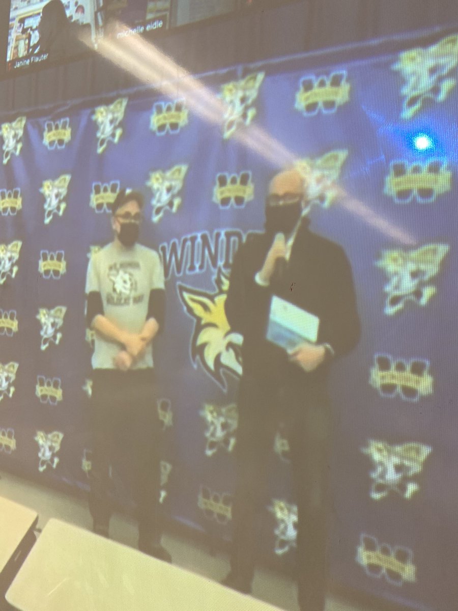 Yay Mr. Frank! He definitely has a Heart of Gold 💛🏆 <a href="/WindsorWildcats/">WindsorWildcats</a>
