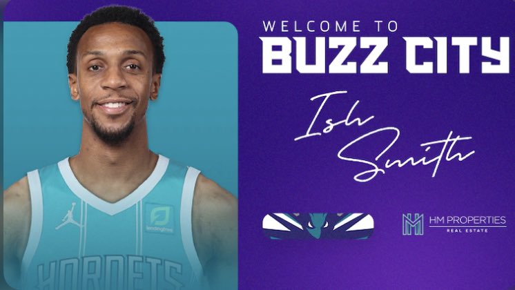 HornetsProAm's tweet photo. Ish Smith resigns on a 1 year 3 million dollar contract! https://t.co/WAeqmZxAsy