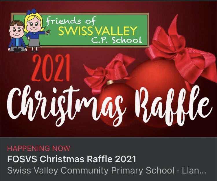 our Christmas Raffle tickets are now on sale at £1 each via ParentPay (or from the office if you’re not signed up for ParentPay). Please use ParentPay if poss  as it makes it so much easier for school staff. The raffle will be drawn on Thurs Dec 16th. Fab prizes! Thanks all.