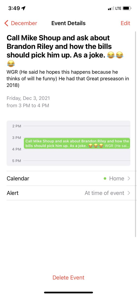 thejonbeebe's tweet photo. @WGR550 Thanks for taking my call guys. Good times 🤣 Don’t forget about Brandon Riley. Go Bills! https://t.co/olZL6LXjKT