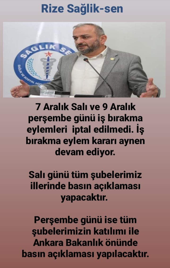 #SağlıkcılarİsBırakıyor 
<a href="/drfahrettinkoca/">Dr. Fahrettin Koca</a>