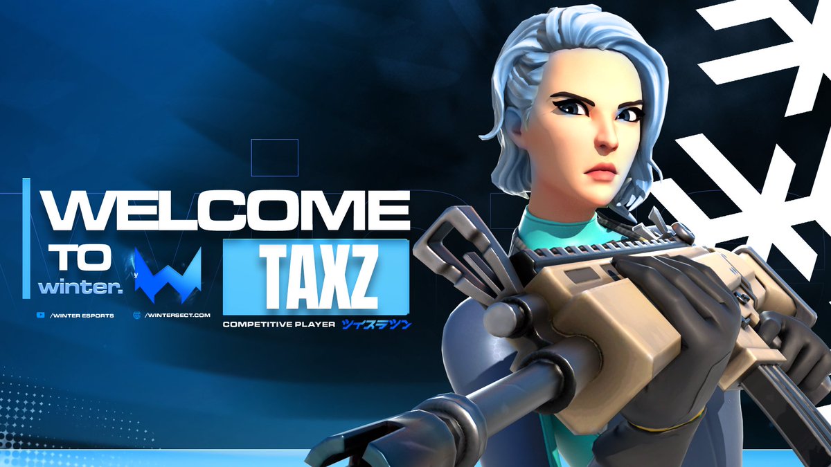 WinterEGT's tweet photo. We are pleased to announce our newest member joining as a competitive player from EU! Welcome to the #WTR family @FnTaxz https://t.co/1QSaoa78Oi