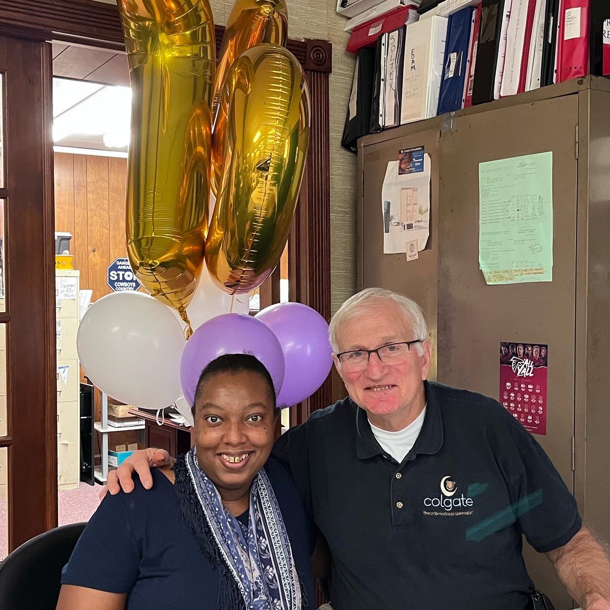 ColgateMattress's tweet photo. Today our President, Alan Wolkin, celebrated a milestone birthday. ๐
We couldnโt ask for a better DAD to take care of our Colgate family!
Happy birthday Big Al!
#fromourfamilytoyours #colgatefamily #happybirthday #dadlifeisthebestlife https://t.co/Q8o6cO1MHp