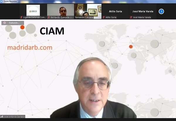 lideco1915's tweet photo. Excelente disertación del Presidente del CIAM (Centro Internacional de Arbitraje de Madrid) , José Antonio Caínzos en el Webinar que organizara en forma conjunta el CMyA y el CIAM sobre Ventajas del Arbitraje para potenciar y mejorar el clima de negocios.
https://t.co/aVnhN8U7Aa https://t.co/ZXOERDCxLZ