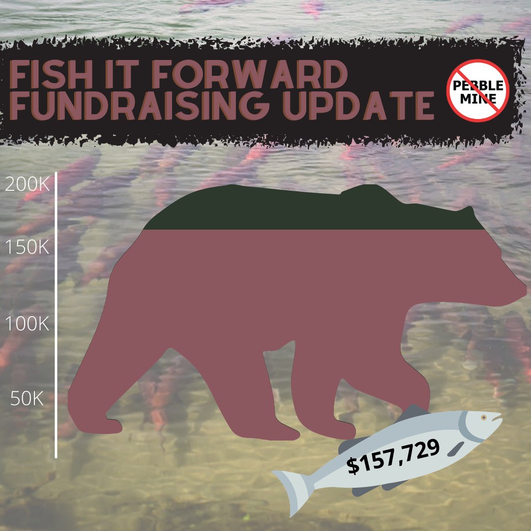 SaveBristolBay's tweet photo. After #GivingTuesday you have helped us get so close to our #FishItForward fundraising goal. THANK YOU for your generosity! If you haven't given yet, you can still make a donation here that will be matched dollar for dollar: https://t.co/VKNCq13Y7a https://t.co/fAJHnVJCfv