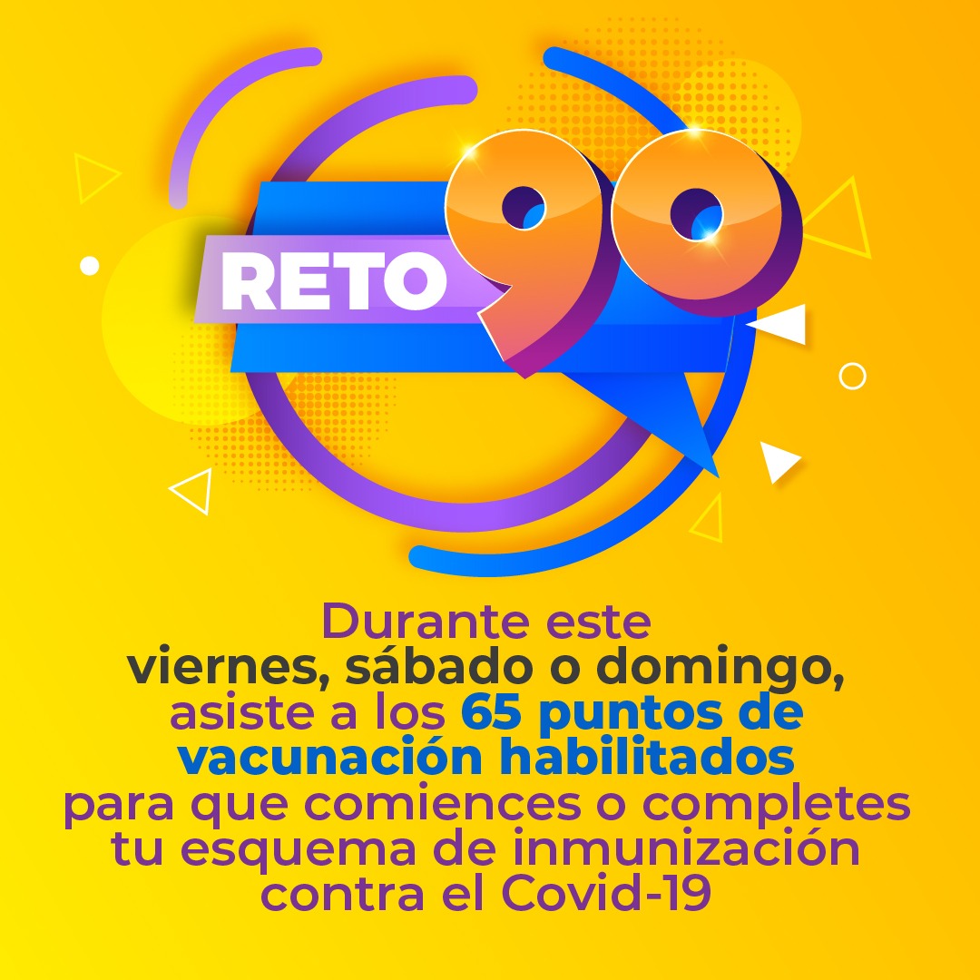 SectorSalud's tweet photo. ¡Fin de semana de vacunación!💉
🙋🏽♂️Son 65 los puntos habilitados por toda Bogotá para que inicies o completes tu esquema de vacunación contra el covid-19.
¡Únete al #Reto90!
🚩Conoce todos los sitios disponibles
👉🏽https://t.co/8x97e1hUNv https://t.co/0SJjfqW7rB