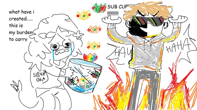 the sub cup (colorized, 2021) https://t.co/xoNABF6qWa 
