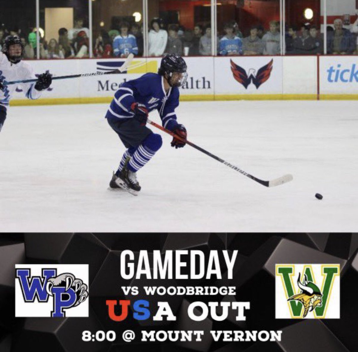 🚨GAME DAY @ MV REC CENTER🚨
❤️🤍💙🇺🇸USA OUT🇺🇸💙🤍❤️