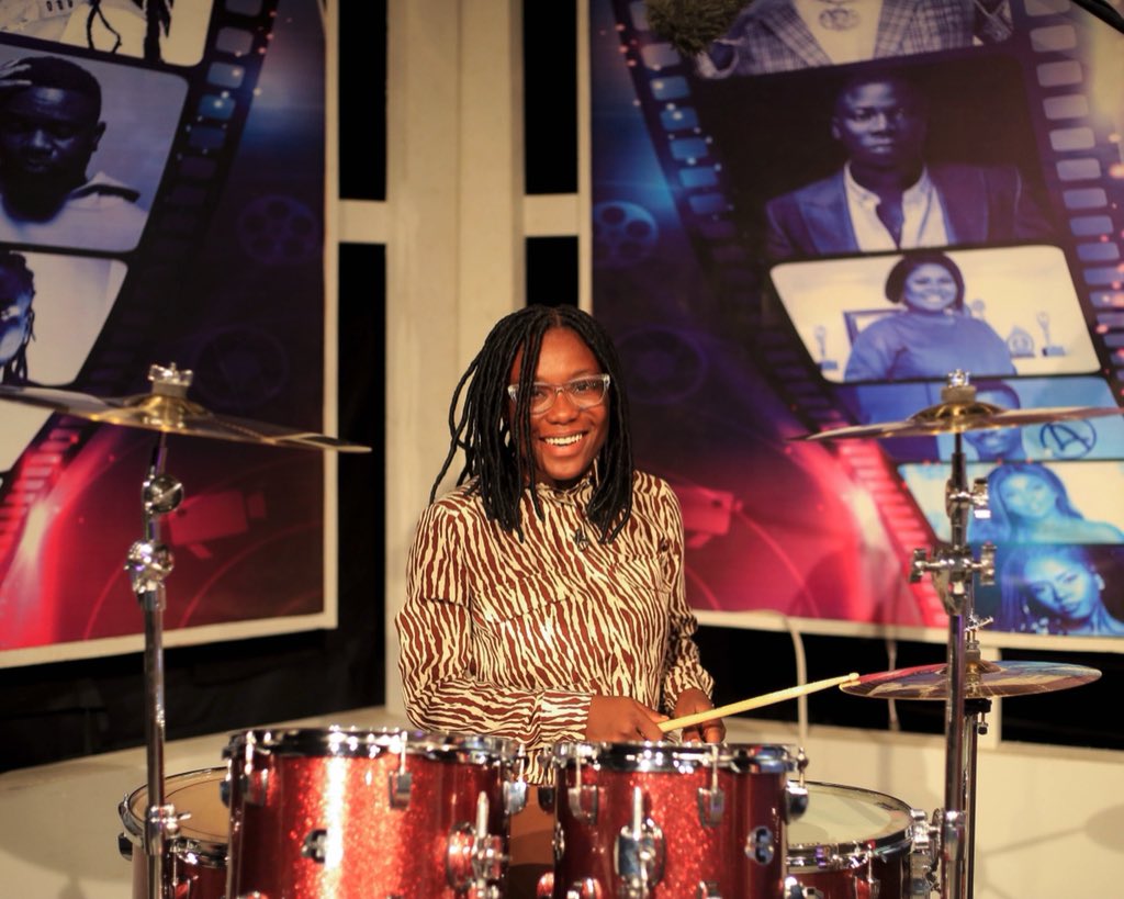 tv3_ghana's tweet photo. A sensational drummer. @jossykicks on #Showbiz360 https://t.co/synTwOnpq5