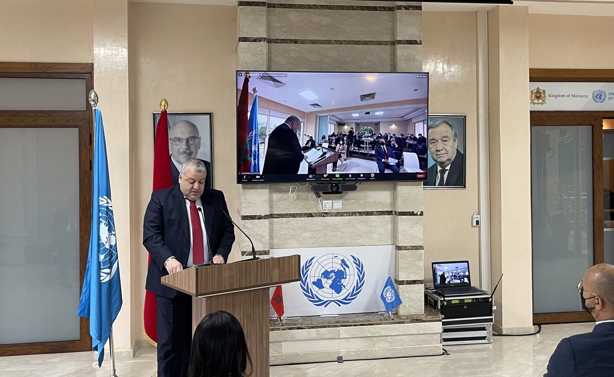 UN_OCT's tweet photo. The Conference on "Countering the use of Cryptocurrencies to Finance Terrorism" at the @UN_OCT Rabat Programme Office highlighted the importance of multilateral cooperation to effectively counter terrorism.
#CounterTerrorFinance https://t.co/AK2wRqeH4A