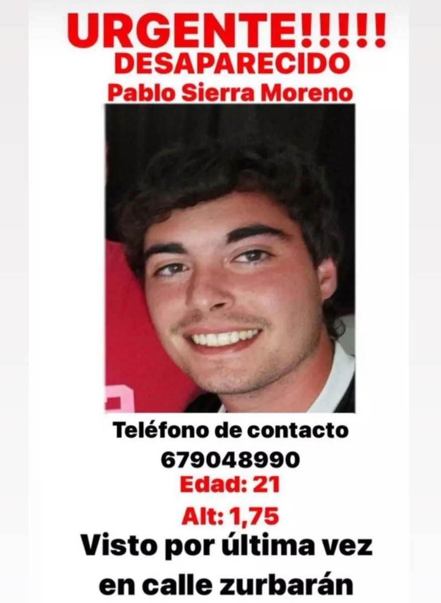 DIFUSIÓN ‼️‼️‼️
DESAPARECIDO EN BADAJOZ ‼️‼️‼️