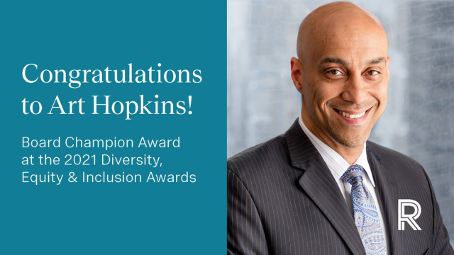 Sam_I_Smith's tweet photo. Congrats to my @RRAonLeadership colleague Art Hopkins, 2021 Diversity, Equity &amp; Inclusion Awards honoree, featured here in the @AtlBizChron. His goal — identify future leaders who have been overlooked. https://t.co/iZRSTKHICb https://t.co/EO1YqYR0Rh
