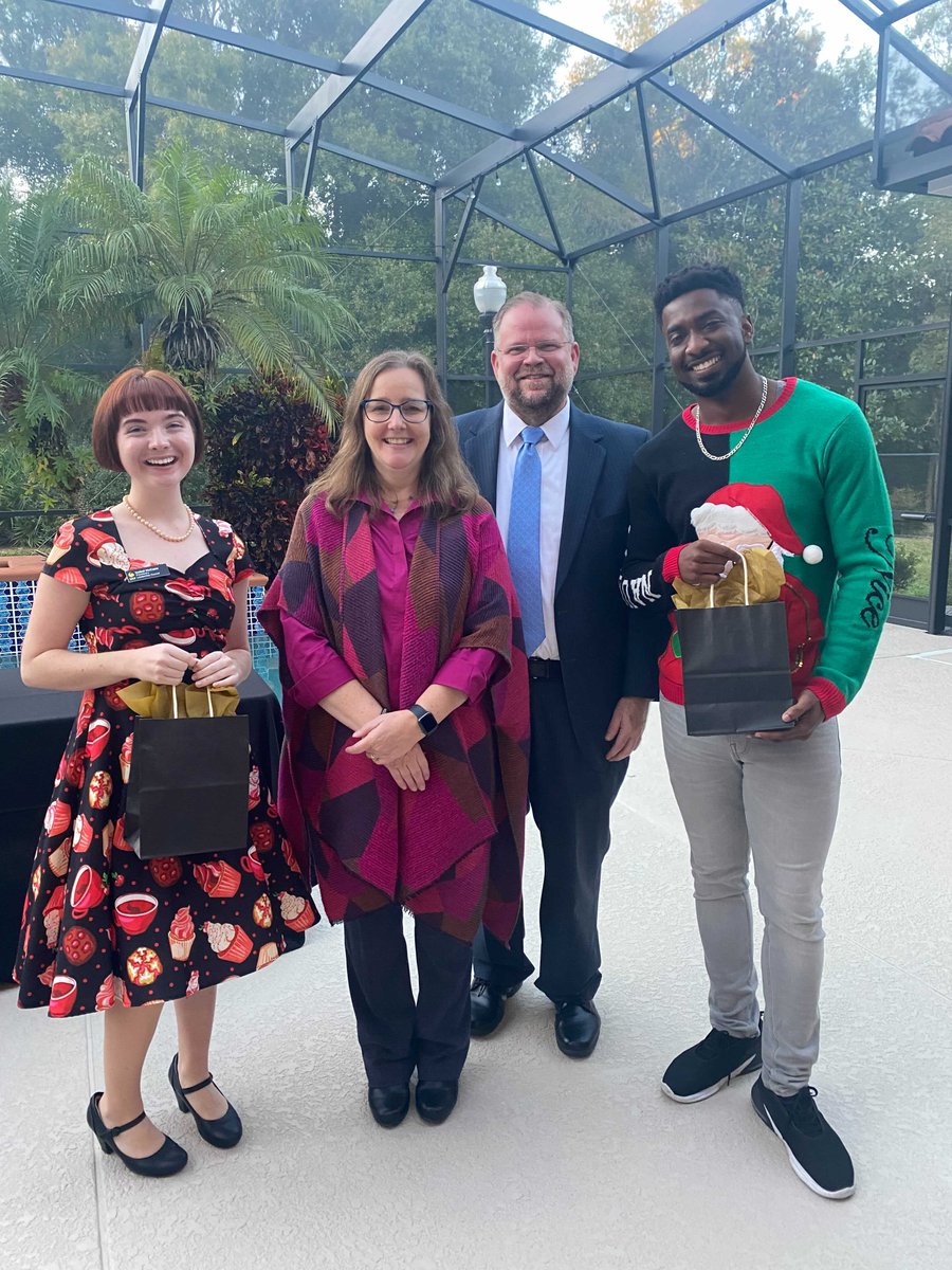 Our <a href="/ucfplc/">UCF PLC</a> students continue to amaze and inspire me! It was great to have these exceptional Knights together for a holiday gathering this week to celebrate their achievements this semester.