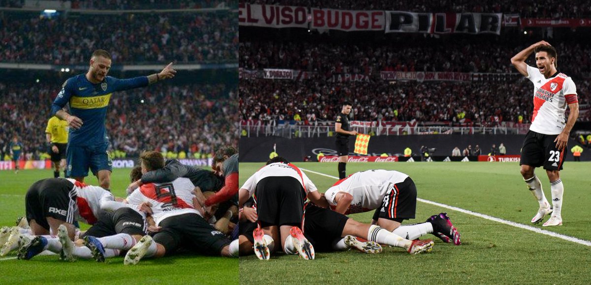 RiverLPM's tweet photo. 😂 DIFERENCIAS... CADA UNO SE QUEJA O FESTEJA LO QUE PUEDE... https://t.co/12V4DkpCuD