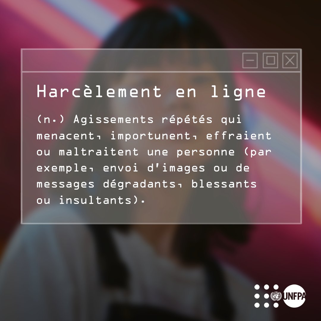 franceonu's tweet photo. #16Jours | Le harcèlement en ligne n'est jamais acceptable ! 
Les femmes doivent pouvoir se sentir en sécurité partout :
🏠 Dans leur maison
🚶 Dans la rue
💻 Sur internet
@UNFPA s'engage pour mettre fin à la #violence en ligne contre les femmes ➡️https://t.co/iXGZgx2XKH https://t.co/Zai6UrDMKh