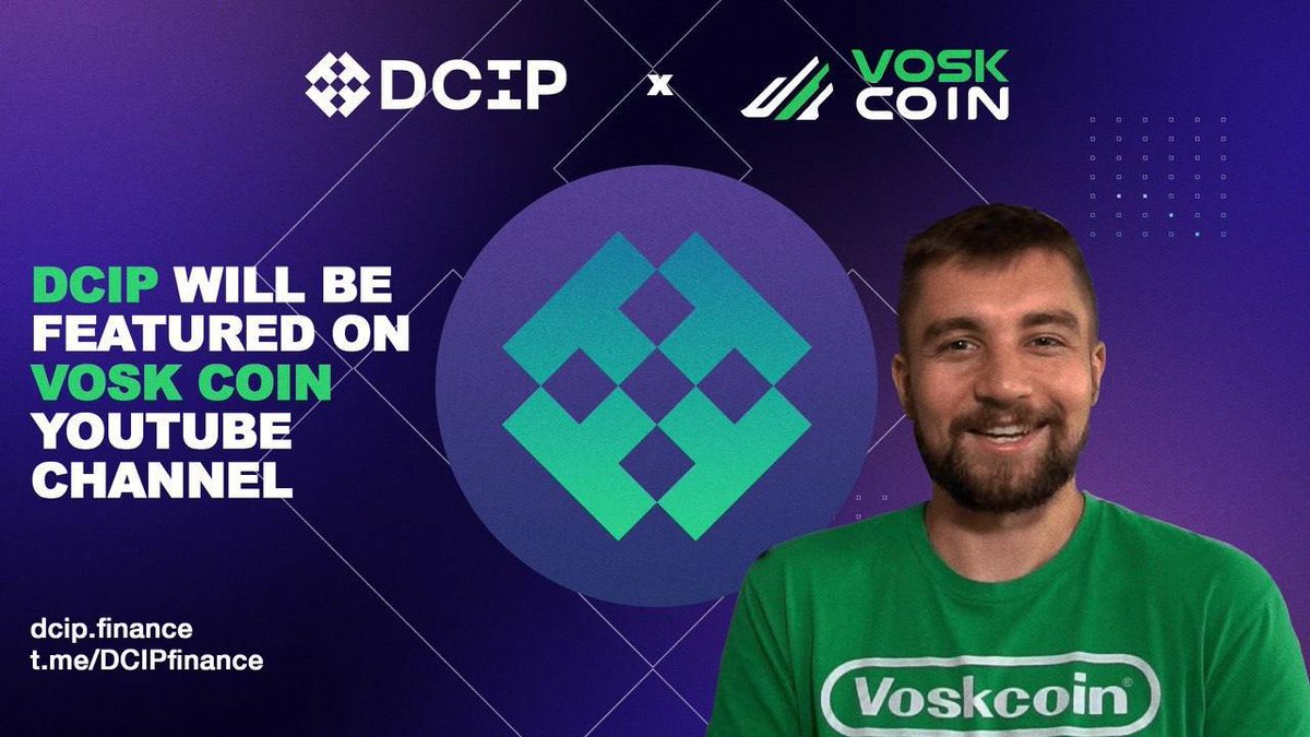 dcip_finance's tweet photo. Let's check what @VoskCoin has to say about @dcip_finance https://t.co/5JHErW8T3J https://t.co/WhbF7O0vaE