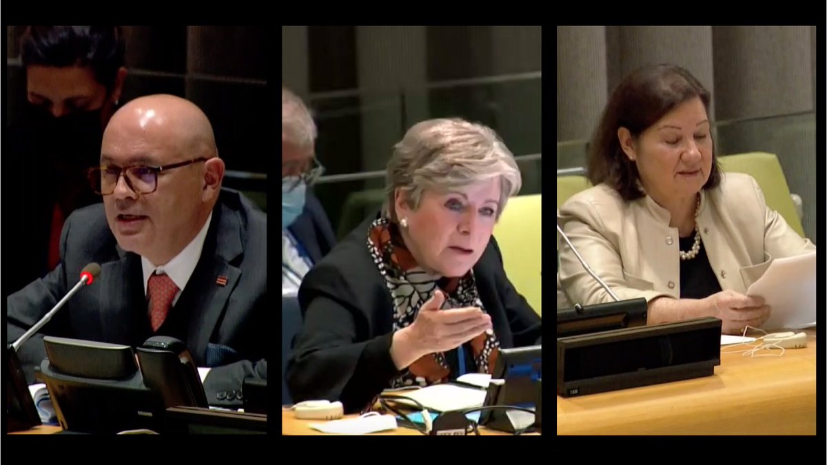 Países de #ALC urgen a repensar la agenda de financiamiento para una recuperación #sostenible e #igualitaria. En 36º Comité Plenario de la #CEPAL, <a href="/aliciabarcena/">Alicia Bárcena</a> presentó 5 innovadoras propuestas de financiamiento para el desarrollo de la región.
Detalles: bit.ly/332uHyZ