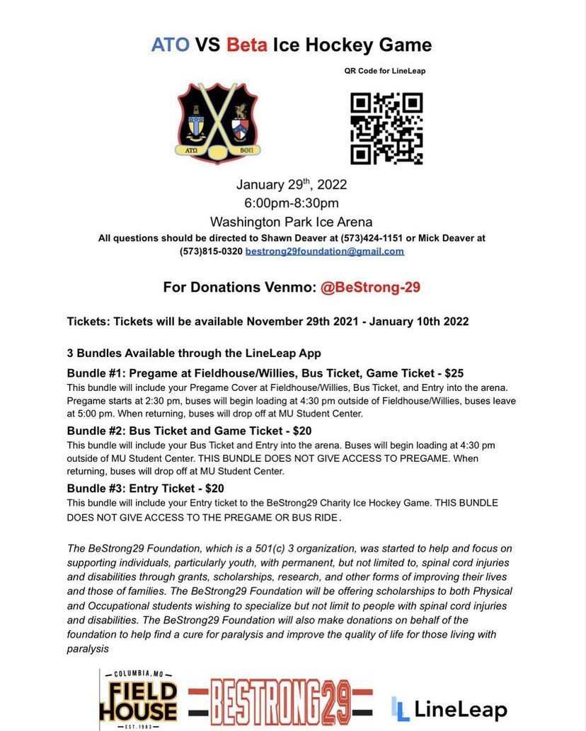 Zeta Phi. <a href="/mizzouato/">ATΩ Mizzou</a>. Hockey. Buy your ticket today!