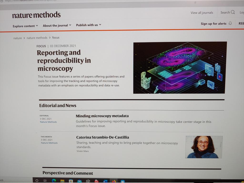 Woo hoo! Nature Methods highlighting the importance of microscope quality control and proper reporting in a special collection of articles. Thanks to <a href="/rita_strack/">Rita Strack</a> and all at NM, and major congrats to ALL authors (me too!😂) incl <a href="/StrambioLab/">Caterina Strambio De Castillia</a> <a href="/QuarepLimi/">QUAREP-LiMi</a> @Bio <a href="/BioimagingNA/">BioImaging North America</a>