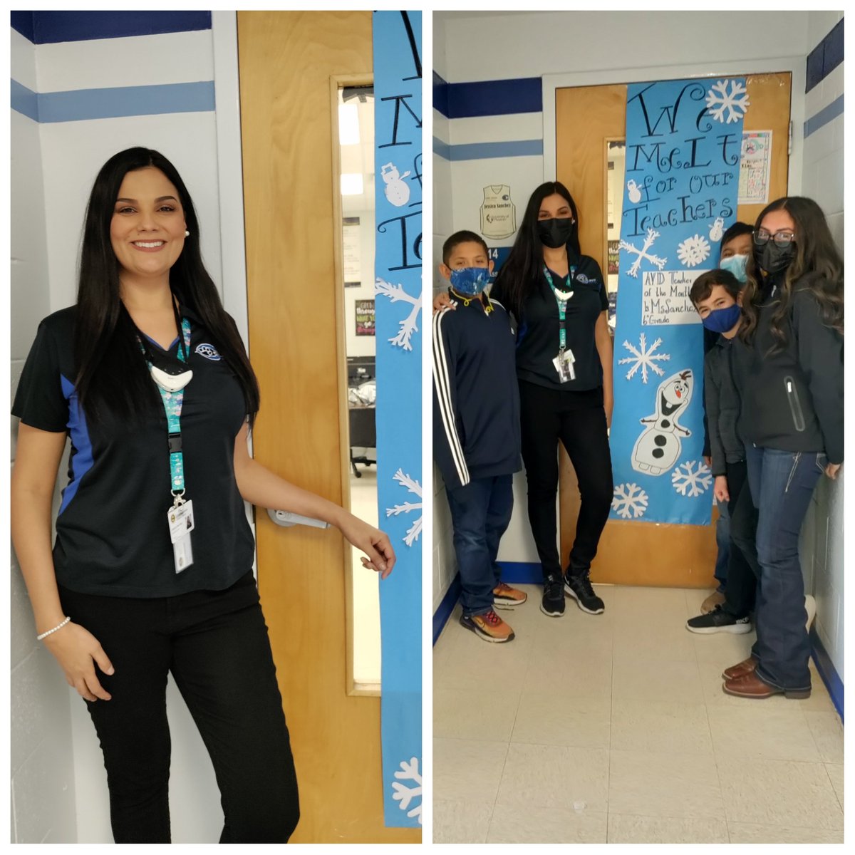 CJHS_AVID's tweet photo. December AVID Teachers of the Month!! Congratulations to these wonderful educators who were selected by our AVID students for their strong support in the classroom and great learning environment. Thank you teachers for BEING AVID!! 🦁💙🎓 #BeAVID @ClintJHS @ClintISD https://t.co/1eLsH6HjJI