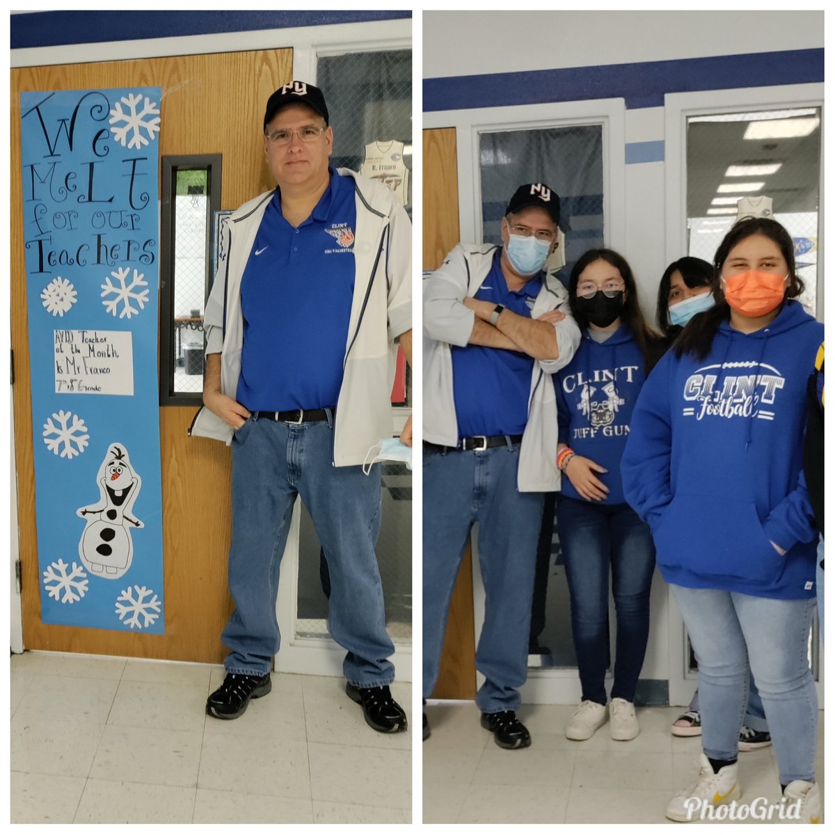CJHS_AVID's tweet photo. December AVID Teachers of the Month!! Congratulations to these wonderful educators who were selected by our AVID students for their strong support in the classroom and great learning environment. Thank you teachers for BEING AVID!! 🦁💙🎓 #BeAVID @ClintJHS @ClintISD https://t.co/1eLsH6HjJI