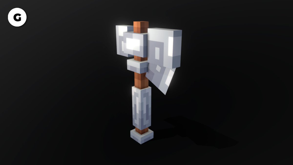 GrahamADM's tweet photo. Stone #axe (Comissions Open)
Made with:
@blockbench
Rendered with:
@Sketchfab
See in 3D: https://t.co/vuj1IbZ6Zv
#lowpoly #3dmodeling #minecraft #blockbench #axe #stoneaxe https://t.co/D5R7WIvNlV