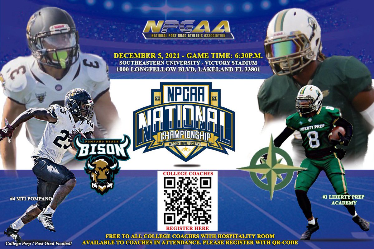 National Post Grad Athletic Association tweet media