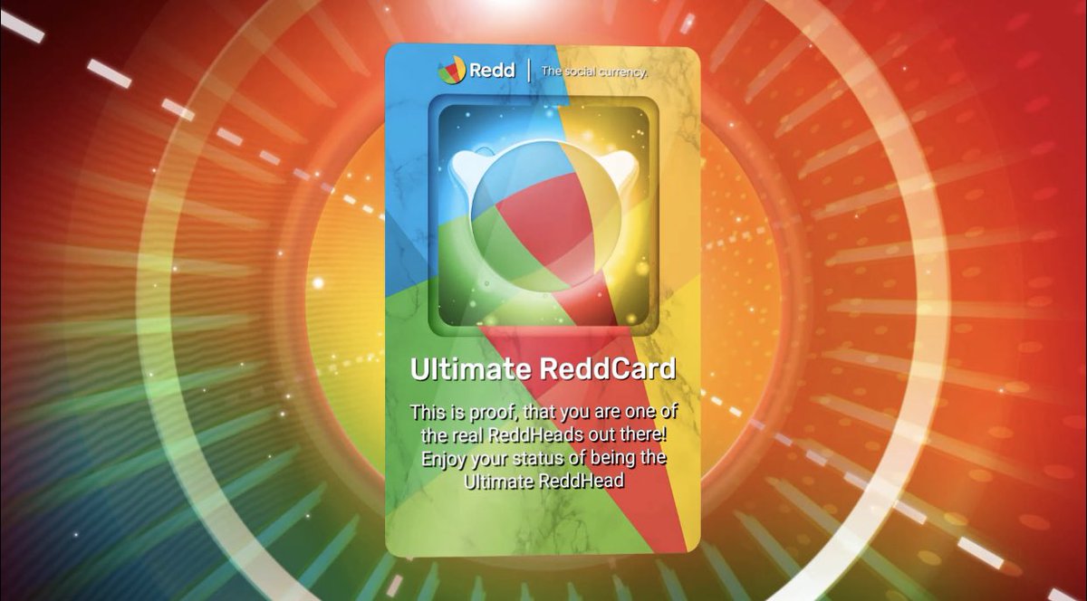 ProjectReddTW's tweet photo. The Ultimate ReddCard! Buy one of these very rare NFT ReddCards and enjoy your status as a true Ultimate ReddHead. Only 10 pieces available.

https://t.co/9mG2c8KL3K

All profit will go towards development/marketing for ReddCoin, which will be decided by the ReddHead Community. https://t.co/HexJ4ryV0W