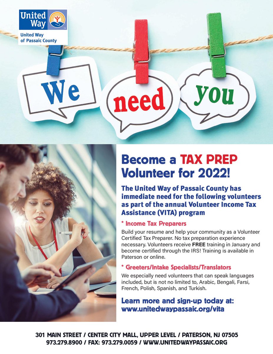 United Way Passaic tweet media