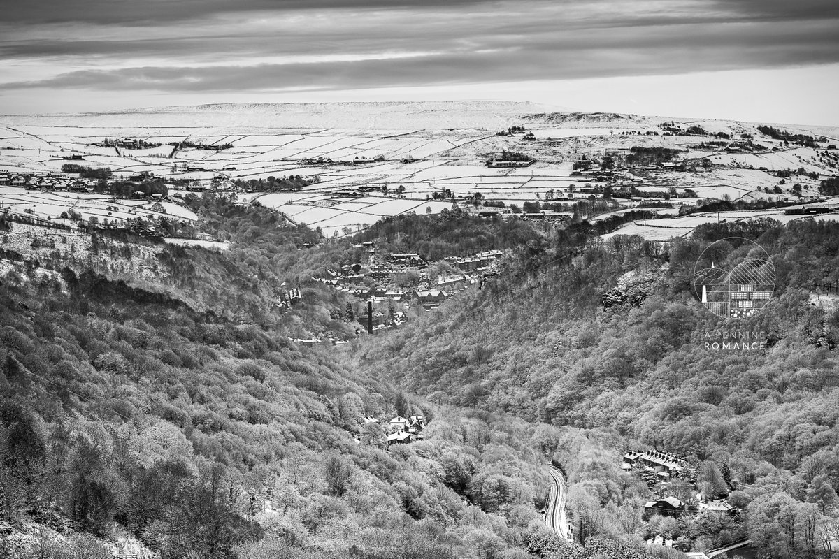 Thank you for your orders, most have been printed and will be delivered in the next few days. Here's another from last weekend of Hebden Bridge in context. All the best and appreciated, Mick