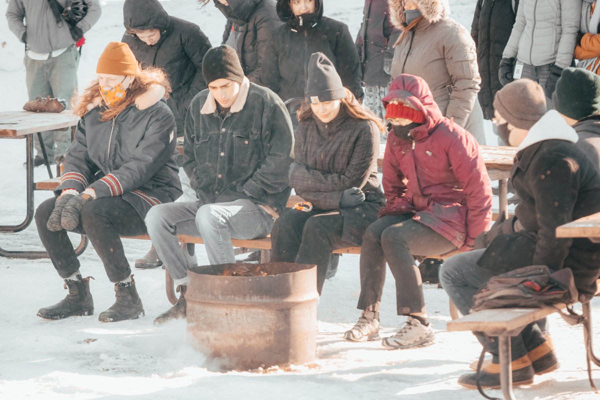 CMUwpg's tweet photo. Today students, staff, and faculty braved the cold to celebrate Tuition Freedom Day, a day to thank our donors and all the support they give to learning at CMU.
#CMUwpg #bepartofthedifference https://t.co/Vx4ze1ArLE